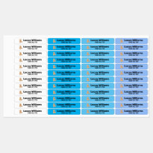 tragen personalisierten Namen und Telefonnummer ei