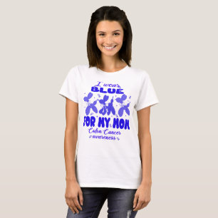 Tragen Sie Blau für die Mama Niedlicher Ballon Dog T-Shirt