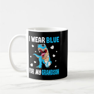 Tragen Sie Bleu für das Bewusstsein für Diabetes b Kaffeetasse