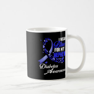 Tragen Sie Blue for My Nephew T1d Diabetes Awarene Kaffeetasse