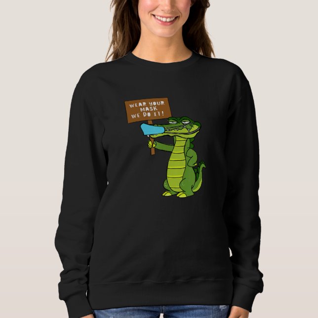 Tragen Sie den Maskenbildner Sweatshirt (Vorderseite)