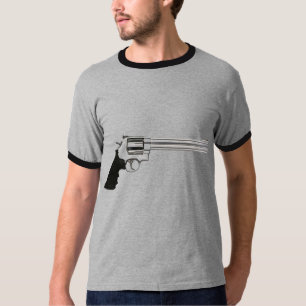 Tragen Sie ein großes Gewehr T-Shirt