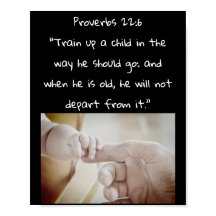 Tragen Sie ein Plakat für eine Kinderbibel auf.