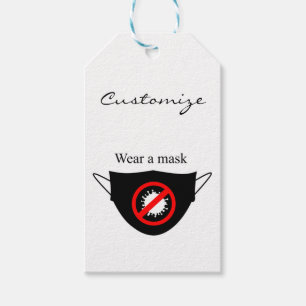 Tragen Sie eine Maske Thunder_Cove Geschenkanhänger