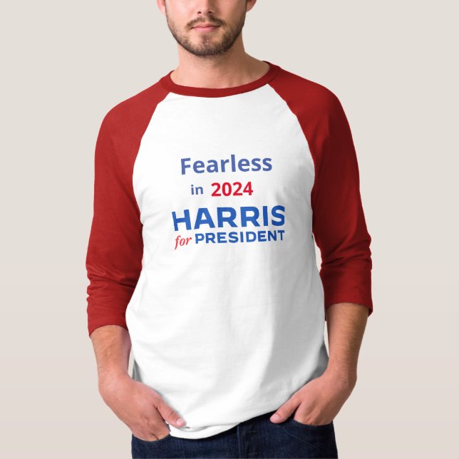 Tragen Sie es stolz - unterstützen Sie Fearless Ha T-Shirt (Vorderseite)