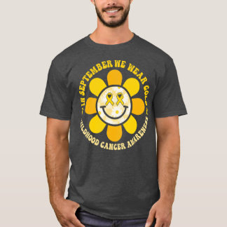Tragen Sie Gold Childhood Cancer Awareness Warrior T-Shirt