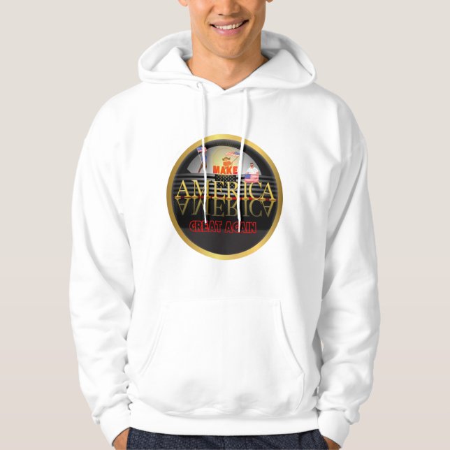 Tragen Sie Ihr Patriotismus stolz! Hoodie (Vorderseite)