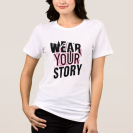 Tragen Sie Ihre Geschichte: Einzigartige, individu Tri-Blend Shirt