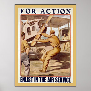 Tragen Sie im Fluglinienverkehr ~ Vintagen Plakat