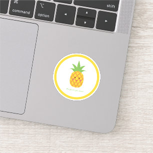 Tragen Sie immer Ihre Kronenananas Aufkleber