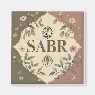 Tragen Sie Kraft mit - diese Aufkleber für Geduld Magnet