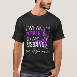 Tragen Sie Lila für das Bewusstsein von Husbynd He T-Shirt