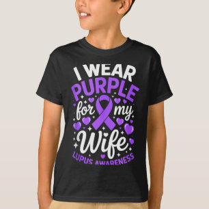 Tragen Sie lila für den Monat der Lupus-Wahrnehmun T-Shirt