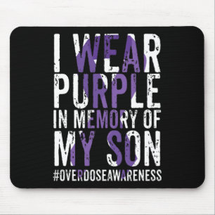 Tragen Sie Lila für meine Sohn Überdosierung Sensi Mousepad