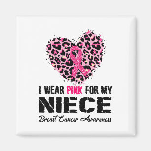 Tragen Sie Pink für meine Brustkrebserkrankung in Magnet