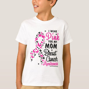 Tragen Sie Pink für meine Mama Brustkrebs Bewussts T-Shirt