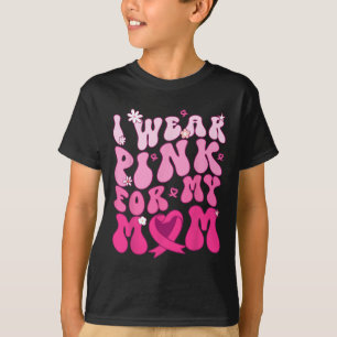 Tragen Sie Pink für meine Mama Unterstützung Brust T-Shirt