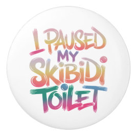 Tragen Sie Pink selbst Keramikknauf