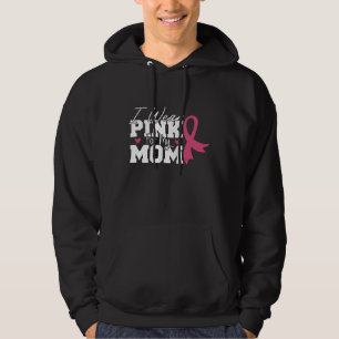 Tragen Sie rosa Mama Mutter Familie Matching Brust Hoodie