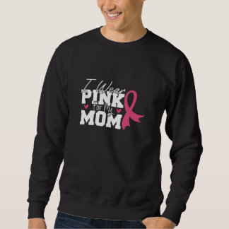 Tragen Sie rosa Mama Mutter Familie Matching Brust Sweatshirt