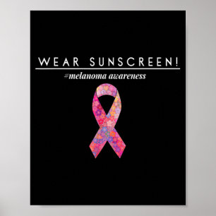Tragen Sie Sonnencreme Poster