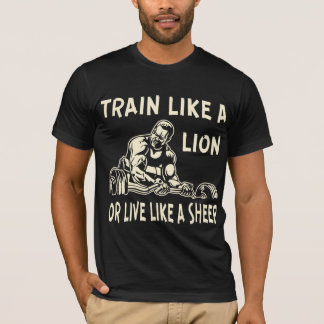 Tragen Sie wie ein Löwe oder leben Sie wie ein Sch T-Shirt