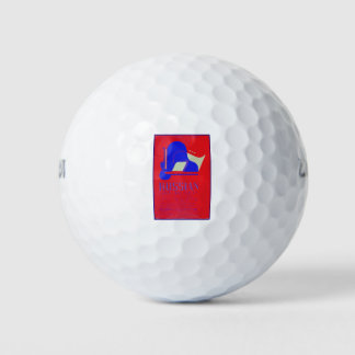 Tragen und Stil Unterhaltung Plakate der Vergangen Golfball