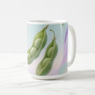 Tragende Erbsenschoten Träumerisch Kaffeetasse