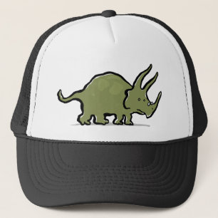 tragende Gläser des Triceratops Truckerkappe