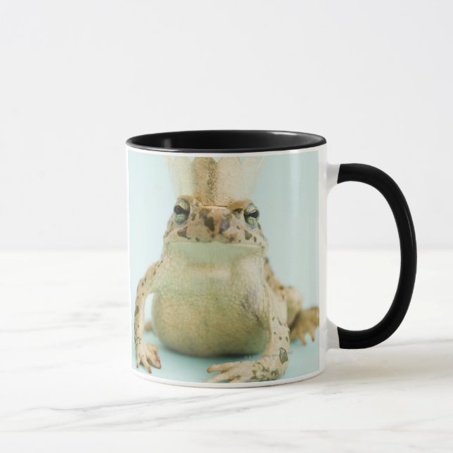 Tragende Krone des Frosches Tasse (Rechts)