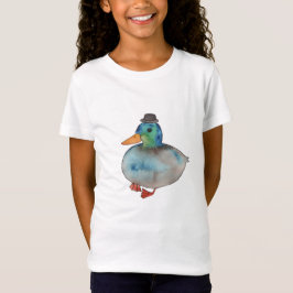 Tragender Hut der Ente T-Shirt