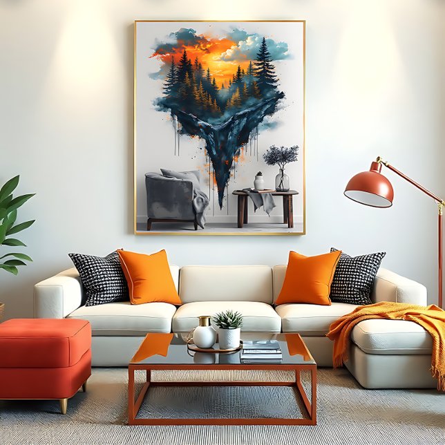 Tragender Wald Traumhaft Poster (Von Creator hochgeladen)