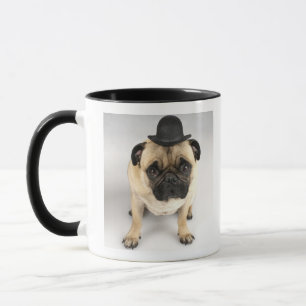 Tragender Werfer der französischen Bulldogge, Tasse