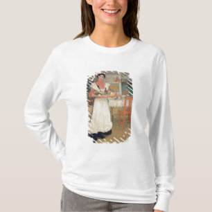 Tragendes Frühstück Martina auf einem Behälter, T-Shirt