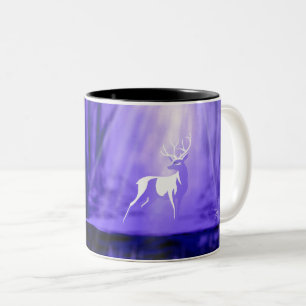 Träger der Wünsche - White Stag Zweifarbige Tasse