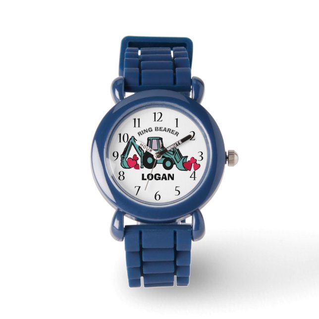 Trägergehäuse und Herz Armbanduhr (Vorderseite)