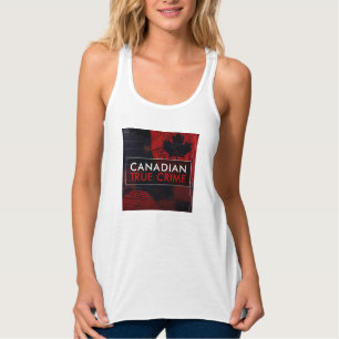 Trägershirt mit kanadischem wahrem Verbrechenlogo Tank Top