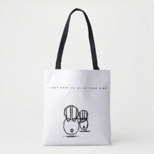 Tragetasche Ich Wollte einfach, an deiner Seite