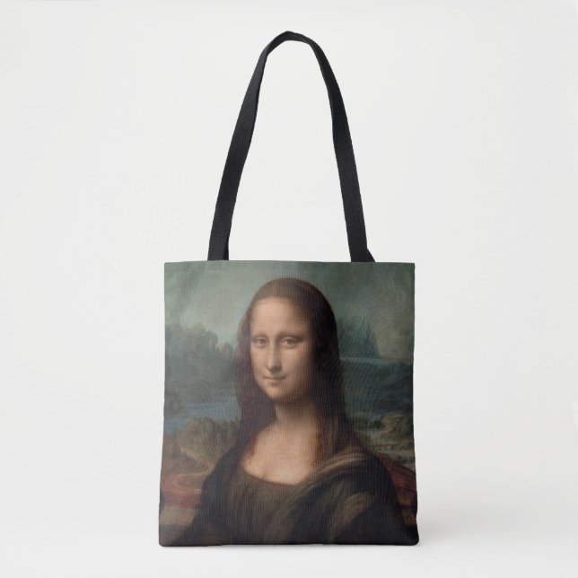 Tragetasche: LEONARDO DA VINCI: Die Mona Lisa (Vorderseite)