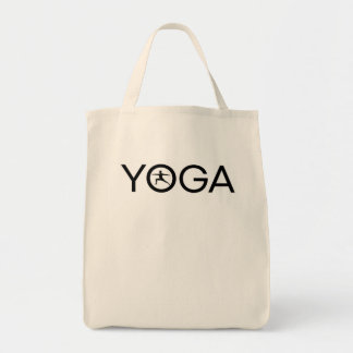 Tragetasche mir Schriftzug: Yoga