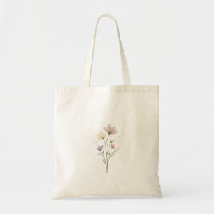 Tragetaschen (eine minimalistische Blumendarstellu