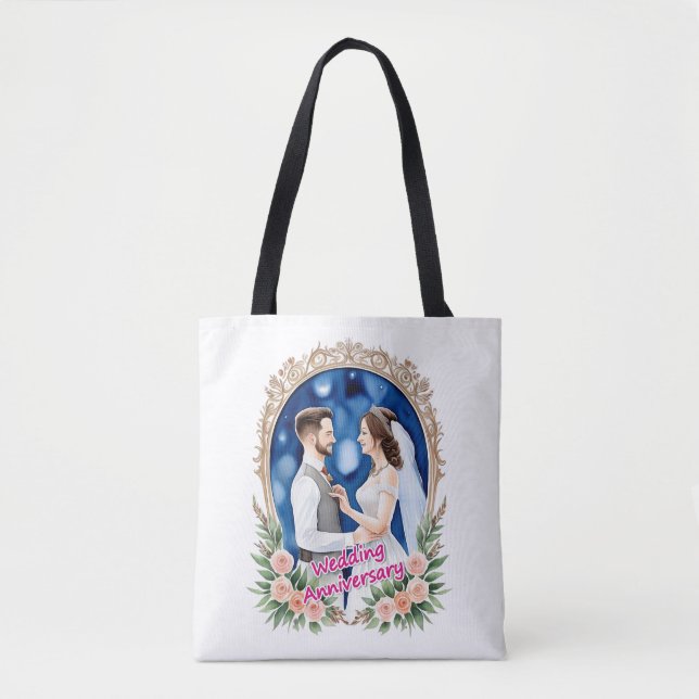 Tragetaschen zum Hochzeitstag (Vorderseite)