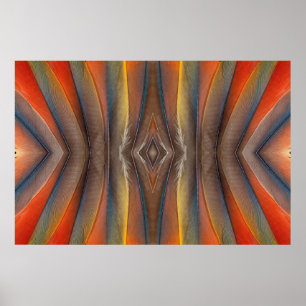 Tragflächenkonstruktion Poster