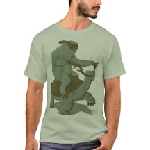 Trägheit, die eine Schildkröte reitet