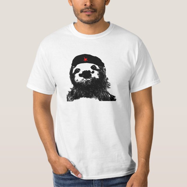Trägheit Guevara (neue Version) T-Shirt (Vorderseite)