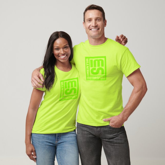 Trägheit MS - RETCH FARBEN Dunkles langes T-Shirt (Unisex)