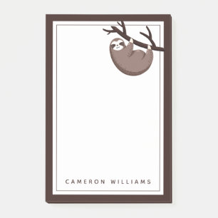 Trägheit sagt den aktivierten   Trägheits-Modus Post-it Klebezettel