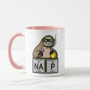 Trägheits-Chemie-Lehrer-Wissenschafts-Tier Tasse