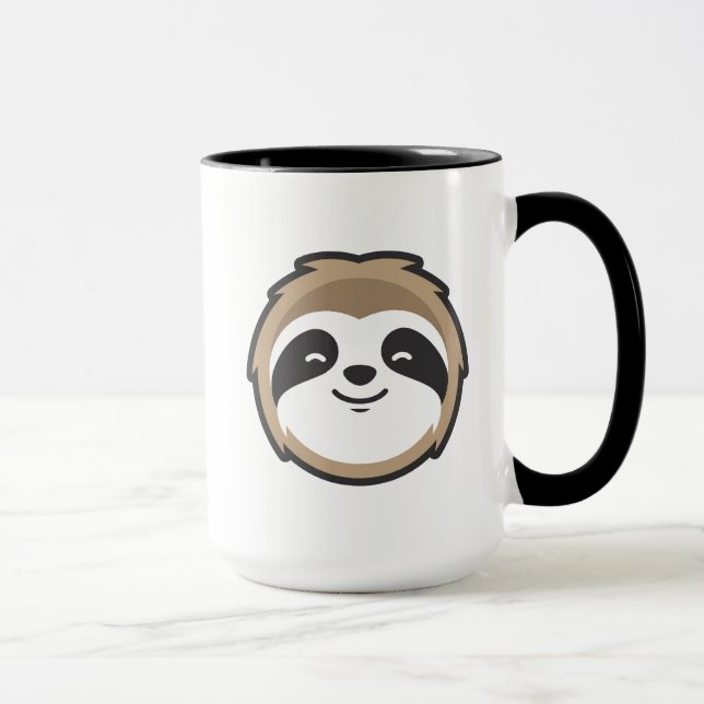 Trägheits-Maskottchen Tasse (Rechts)