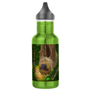 Trägheits-Regenwald-Wasser-Flasche Edelstahlflasche